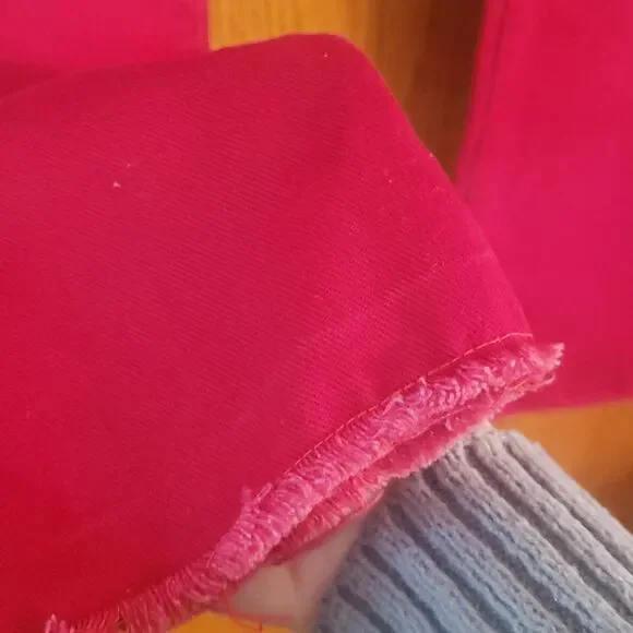 Vintage 1970s Wide-Leg Denim Jeans w/ Star Designed Pockets Sz 30" x 29" - Picture 7 of 7